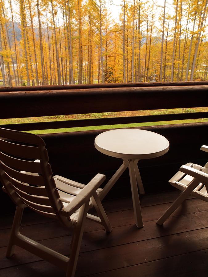 Log Hotel Larch Lake Kanayama Minamifurano Quarto foto